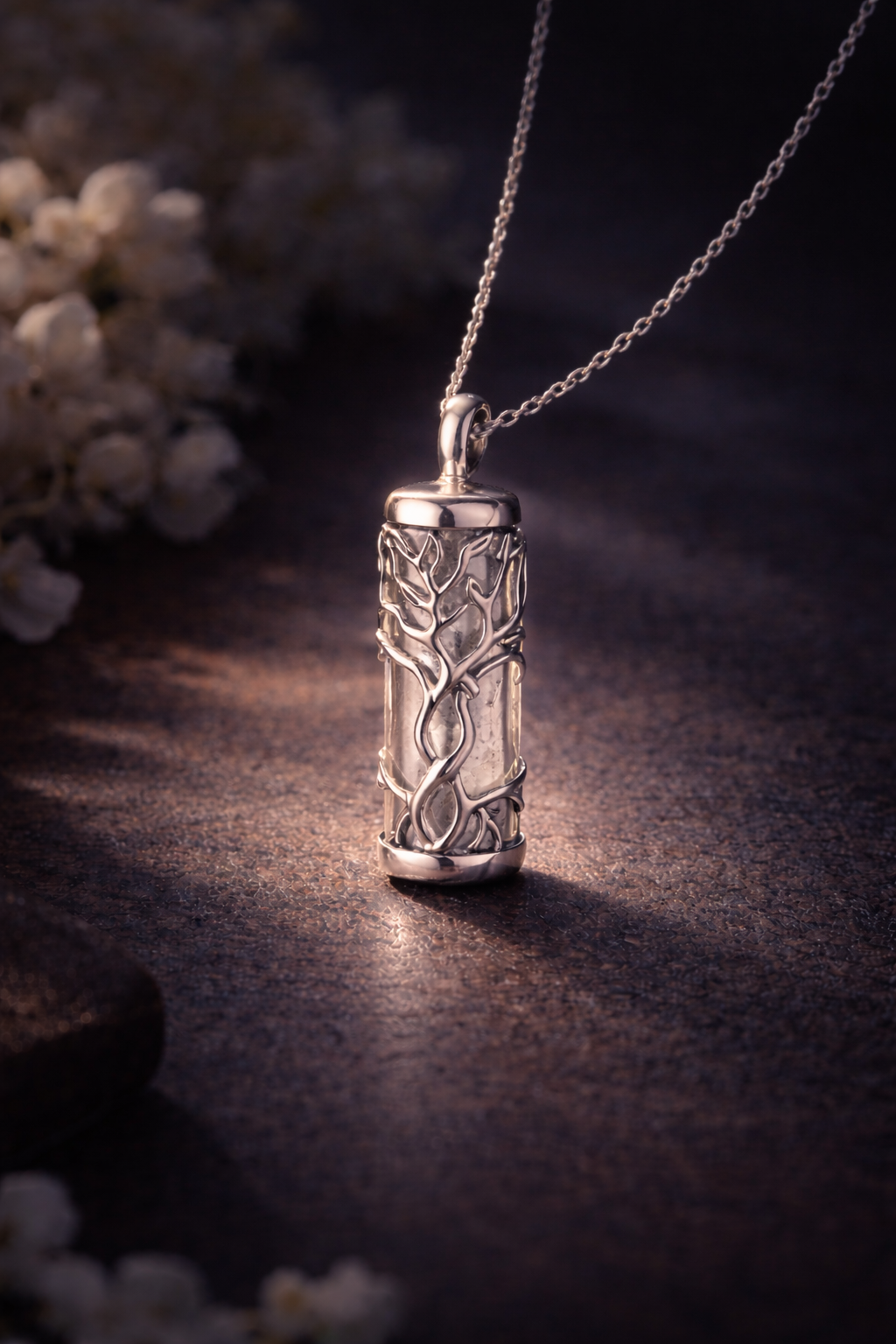 The Mindora Tree of Life Memorial Necklace