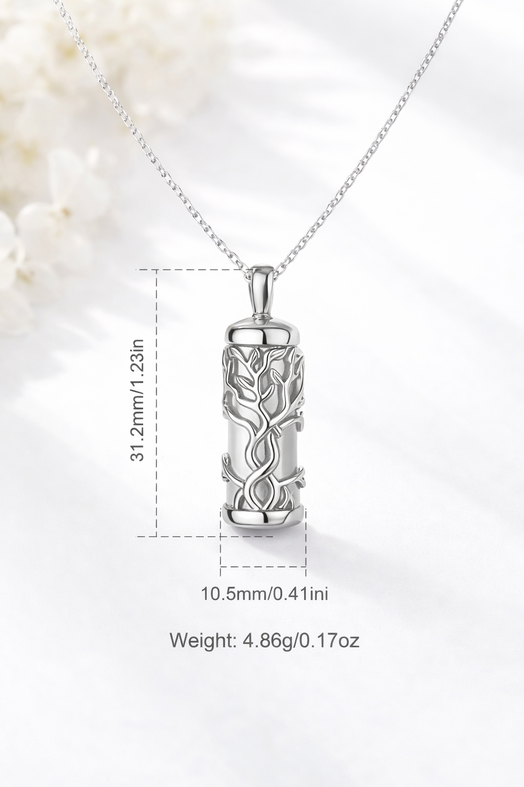 The Mindora Tree of Life Memorial Necklace