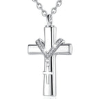 Paw Cross Remembrance Necklace